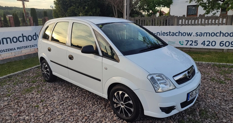 Opel Meriva cena 15900 przebieg: 189000, rok produkcji 2010 z Miasteczko Śląskie małe 781